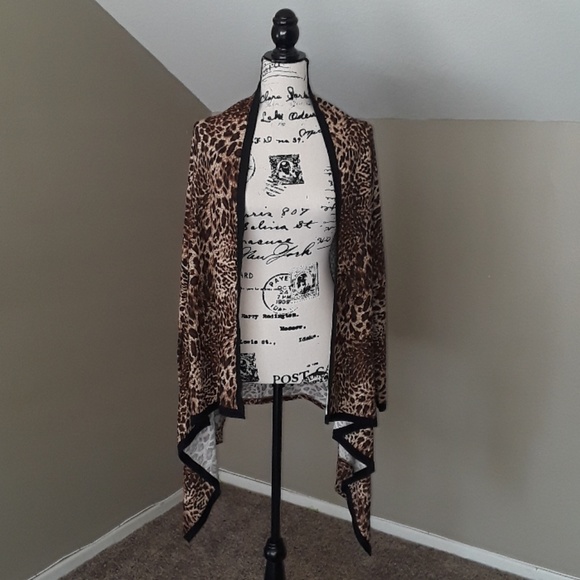 NWT, BCBGMaxAzria Classic Asymmetrical Cardigan - Picture 1 of 10